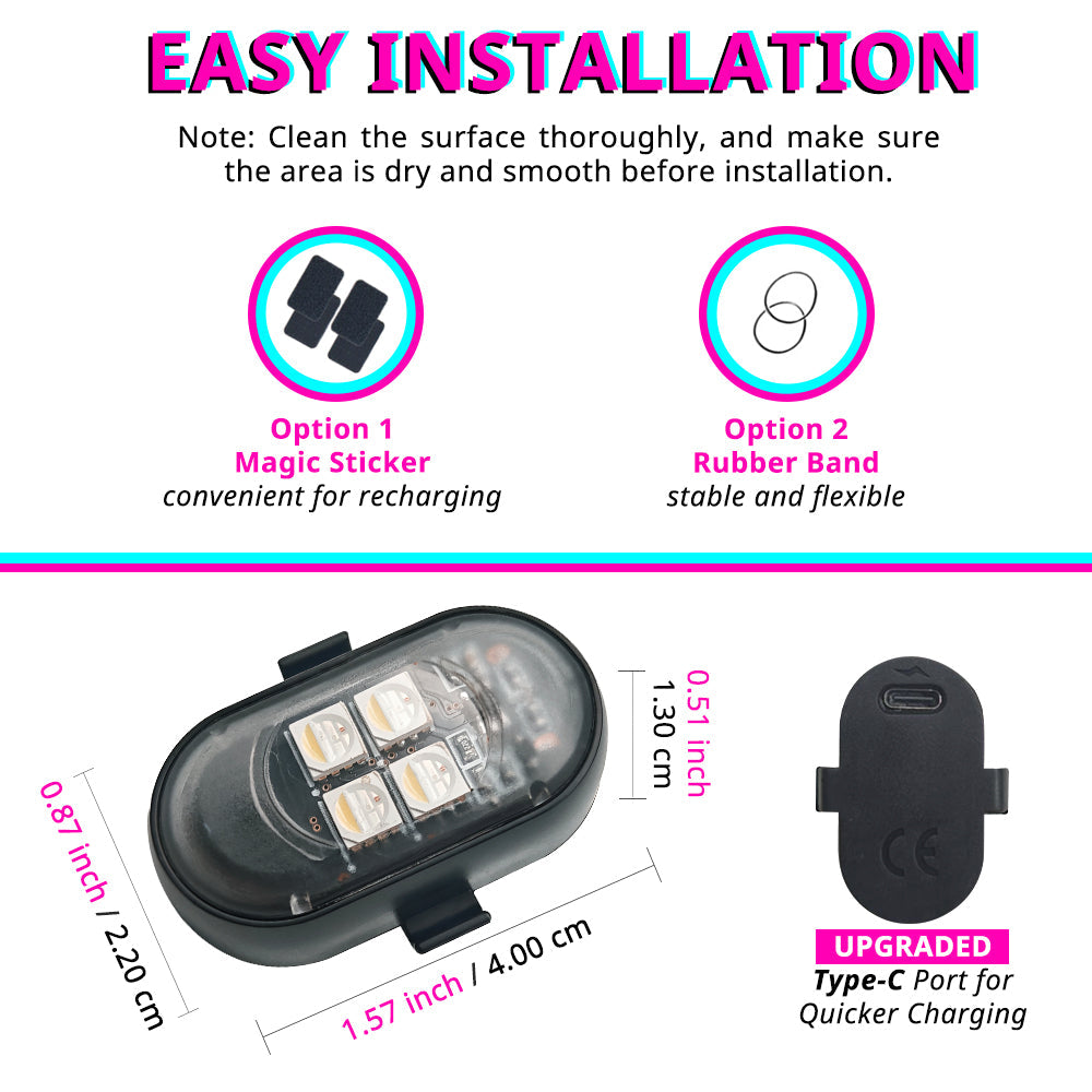 New LED strobe light