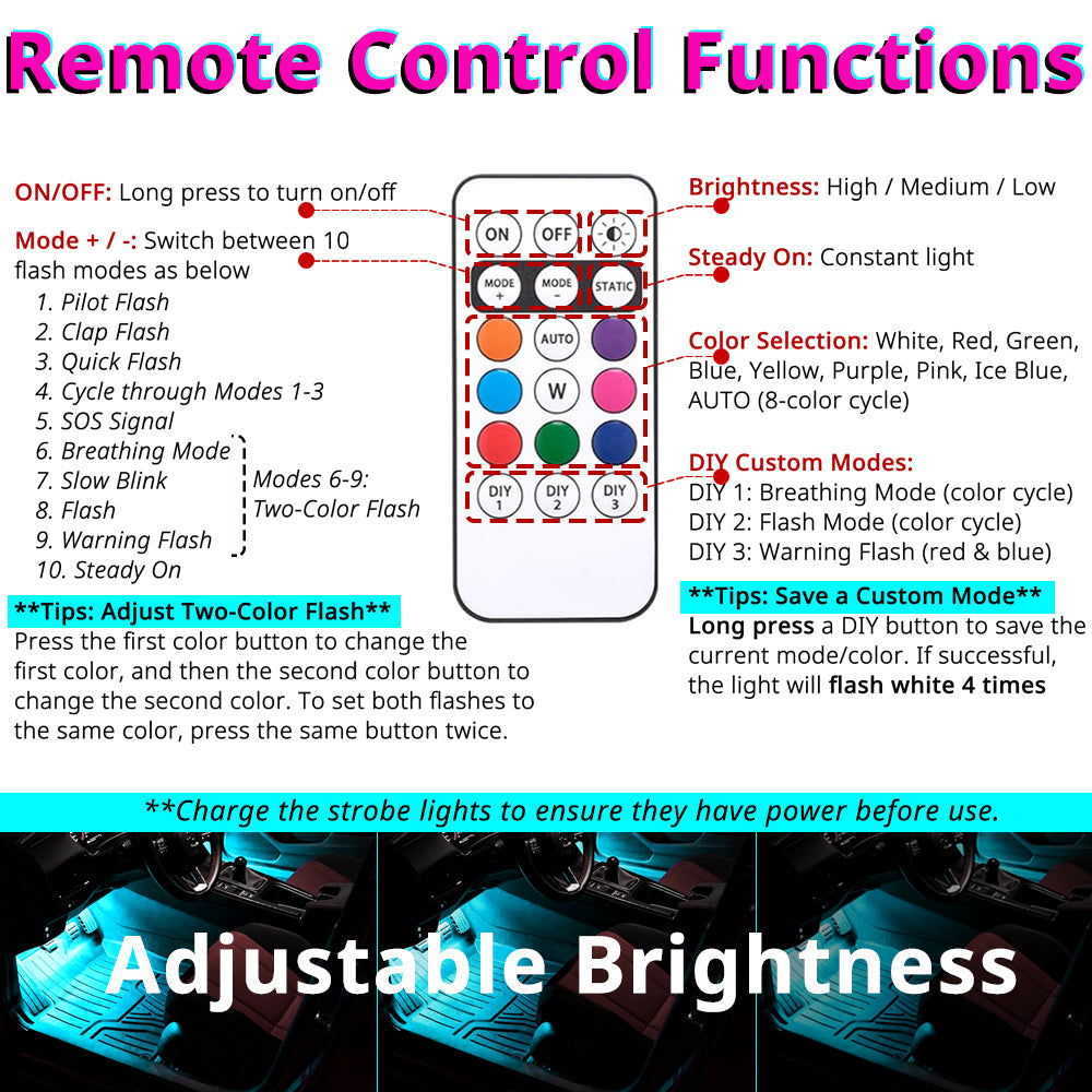 New LED strobe light