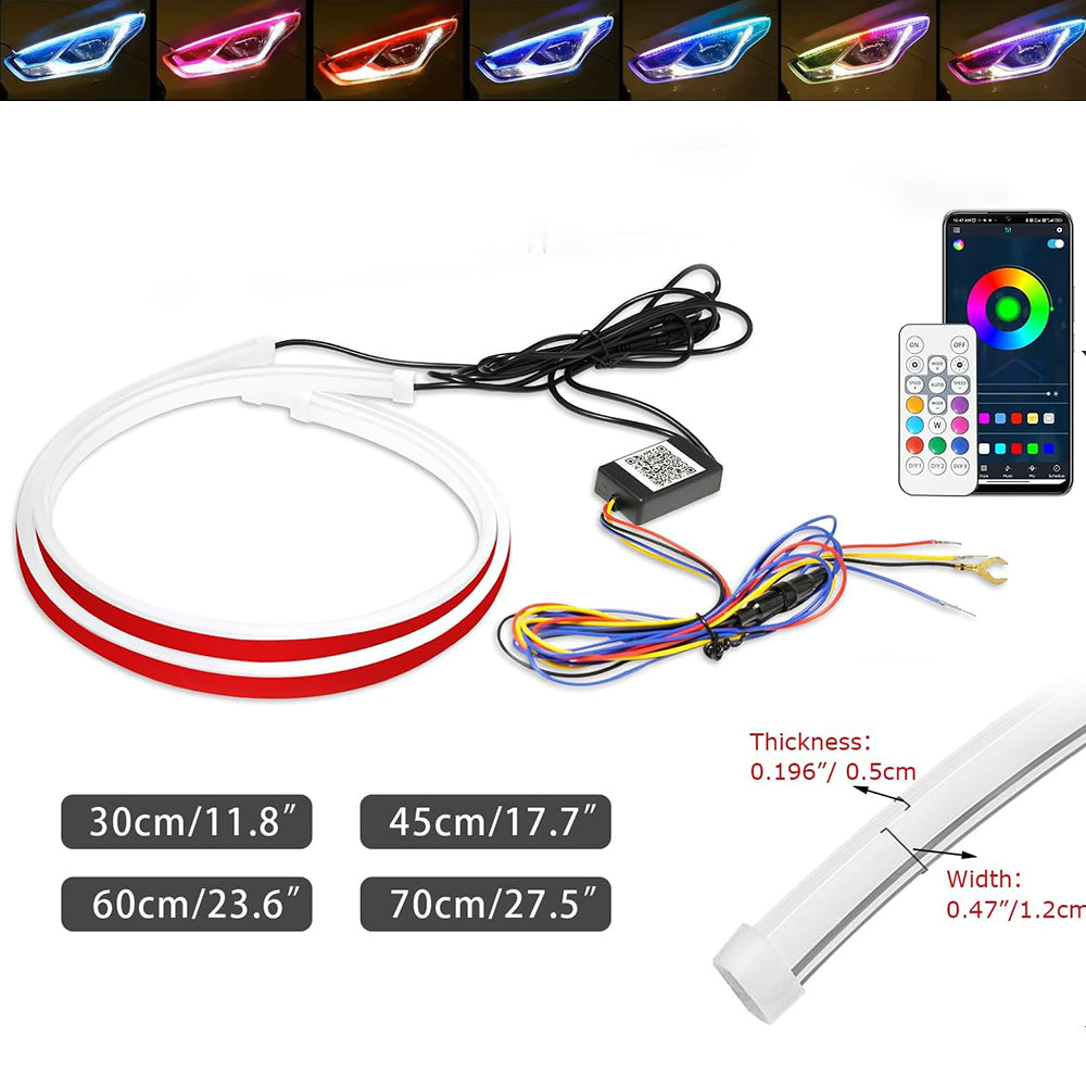 APP-enabled models with daytime running lights and turn signals
