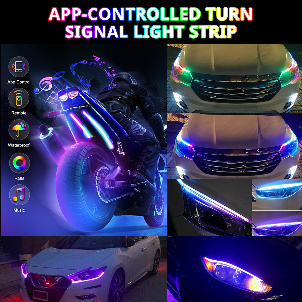 APP-enabled models with daytime running lights and turn signals