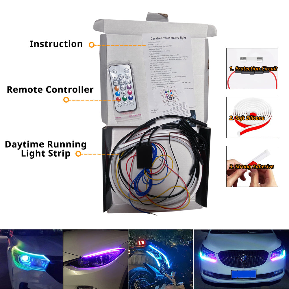 APP-enabled models with daytime running lights and turn signals