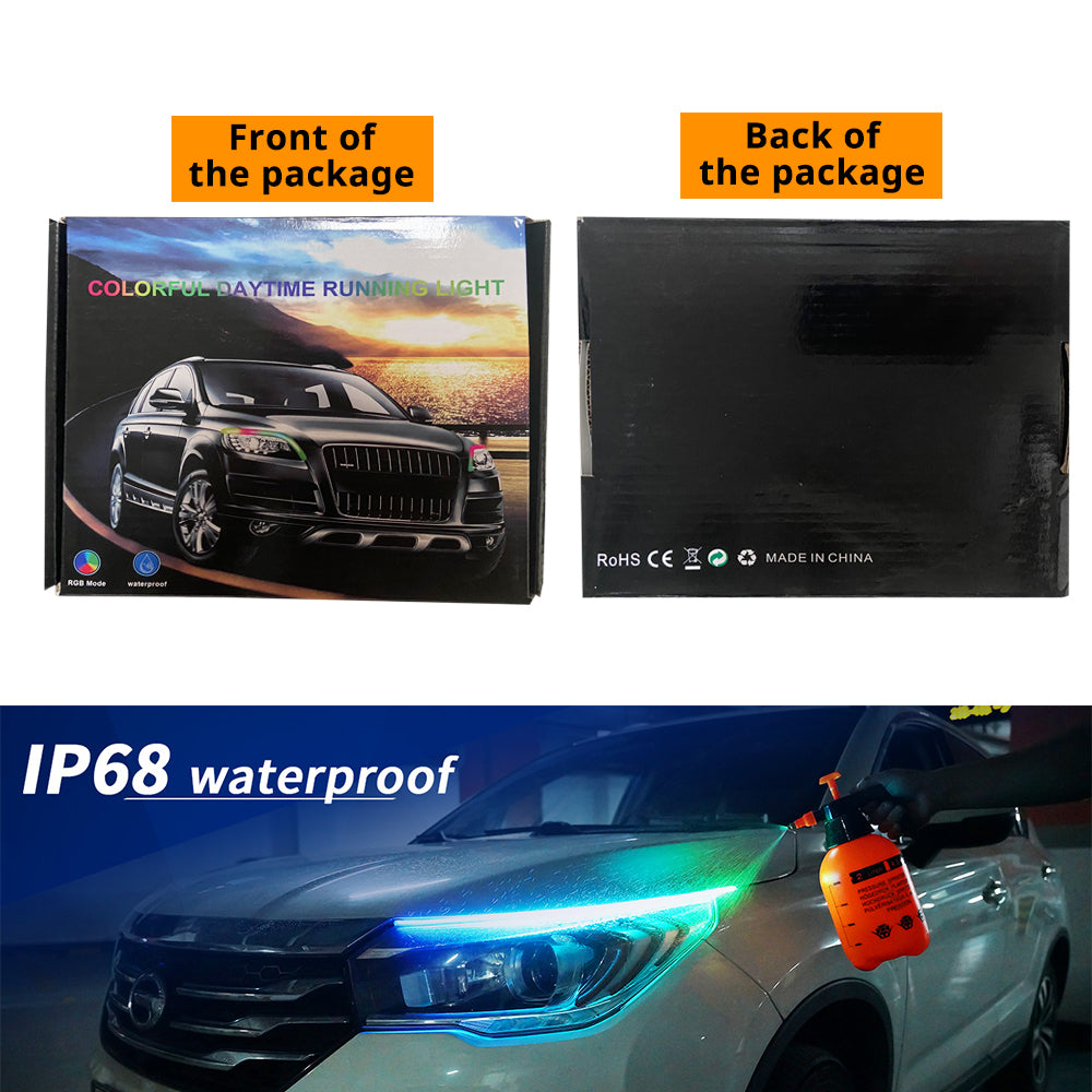 APP-enabled models with daytime running lights and turn signals