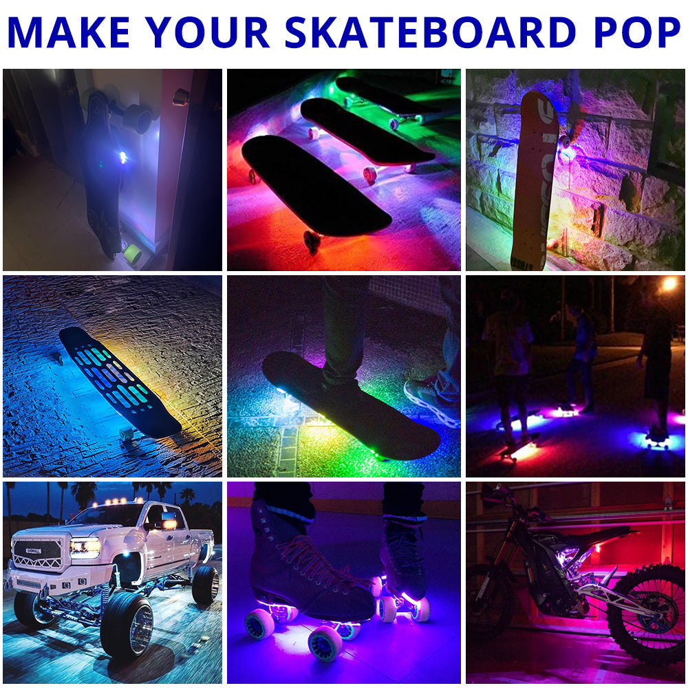 RGB LED remote control strobe light