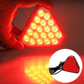 Triangular brake signal light